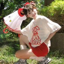 28两件，百分百纯棉 AMcouture印花短袖