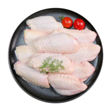 春雪食品 鸡翅中 1kg 冷冻  出口级 烤鸡翅鸡翅膀炸鸡翅 清真食品