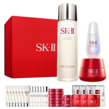 SK-II神仙水230ml+面霜80g+小灯泡30ml+眼霜15g护肤品套装sk2化妆品