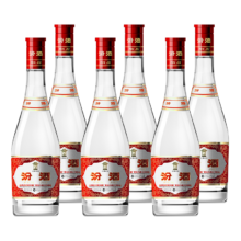 20点开始、Plus会员：汾酒 红盖玻汾 清香型白酒 42度 475ml*6瓶 整箱装 *2件