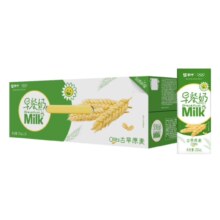 plus：蒙牛原麦早餐奶全脂牛奶200ml×24盒 燕麦醇香