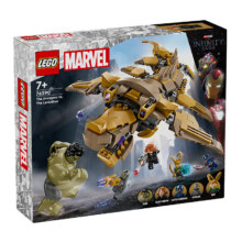 新品发售、PLUS会员：LEGO 乐高 Marvel漫威超级英雄系列 76290 复仇者联盟大战利维坦巨兽