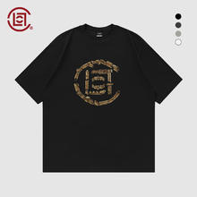 CLOT 凝结集团 TEE by CLOT榫卯结构拼接Logo短袖T恤 榫卯系列 陈冠希主理 黑色 00S