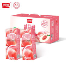 PANPAN FOODS 盼盼 水蜜桃果汁饮料250ml*24盒 *3件