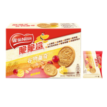 需首购: 雀巢（Nestle）脆脆鲨谷物曲奇饼干 蔓越莓味 56g