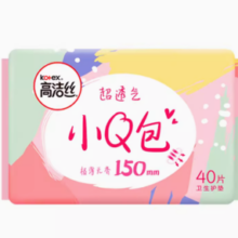 kotex 高洁丝 经典棉柔小Q包护垫150mm*40片