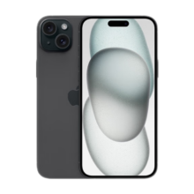 有券的上：Apple/苹果 iPhone 15 Plus (A3096) 256GB 黑色支持移动联通电信5G 双卡双待手机