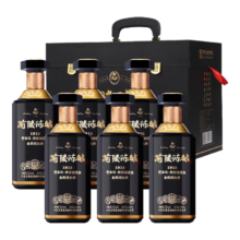 兰陵 美酒陈酿 52度浓香型白酒粮食酒 500ml*6瓶整箱礼盒装 商务送礼