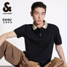 杰克·琼斯（JACK&JONES）男装 休闲polo衫