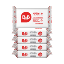 保宁 米迪恩必恩贝 婴幼儿B&B洗衣皂尿布皂 洋槐香 200g*5 *3件