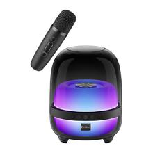 京东PLUS：QQ音乐 MZ22 蓝牙音箱 炫彩音箱+麦克风重低音桌面音响