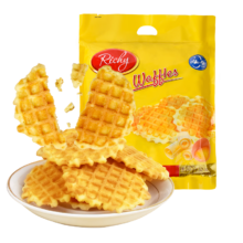 RICHY越南进口 黄油脆华夫饼干华夫脆270g(约18个)