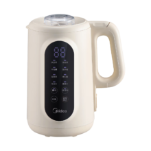 美的（Midea）豆浆机 家用小型破壁机全自动免煮1-3人食 1L大容量免过滤辅食机多功能榨汁机自动清洗DJ10W2-006S