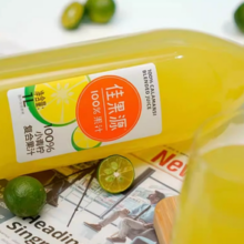 佳果源 佳农旗下100%小青柠复合果汁1L*1瓶