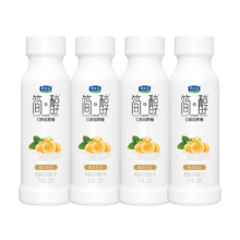 PLUS、首购：君乐宝（JUNLEBAO）简醇 0蔗糖白芸豆爆珠燕麦230g*4瓶*3件