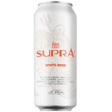 珠江啤酒 雪堡精酿11°P比利时风味白啤酒500ml*1罐易拉罐装