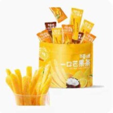 88VIP：百草味 一口芒果条 芒果干零食 450g