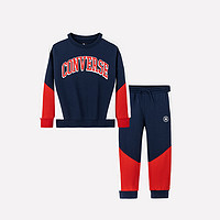 CONVERSE 匡威 童装男童套装新款中大童春秋款卫衣运动长裤
