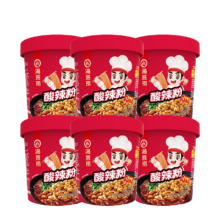 海底捞 冲泡粉方便速食 酸辣粉144g*6盒