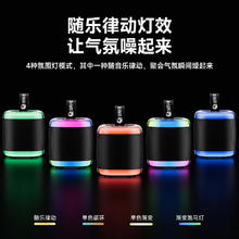 全民K歌 MZ38 无线手提便携式户外广场舞音响套装桌面家用低音炮儿童麦克风话筒K歌家庭KTV米黄色音箱+双麦