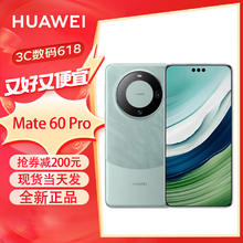 HUAWEI 华为 Mate 60 Pro 手机 12GB+512GB 雅川青