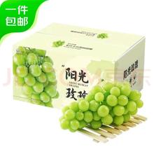 晴王一级果 阳光玫瑰 葡萄 净重2.5斤（单果8-15G）