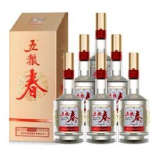 预售：五粮液 五粮春 第二代 45度 浓香型白酒 500ml*6瓶 整箱装