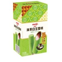 meiji 明治 茶饮系列 抹茶白玉雪糕冰淇淋 62g*6支 *6件