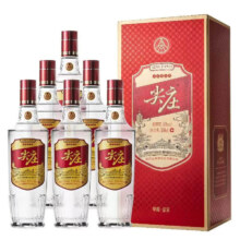 PLUS会员：五粮液 尖庄红优绵柔浓香型白酒 50度 500ml*6瓶