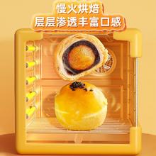 官补7.01元 比比赞蛋黄酥12个共480g