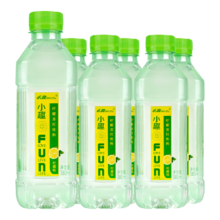 PLUS会员：小趣 苏打水饮料 经典柠檬味  380ml*6瓶