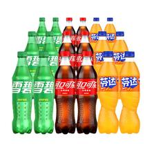 Coca-Cola 可口可乐 雪碧芬达碳酸饮料混合装500ml*18瓶