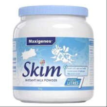 Maxigenes 美可卓 高钙脱脂成人奶粉 蓝妹子 1kg *2件