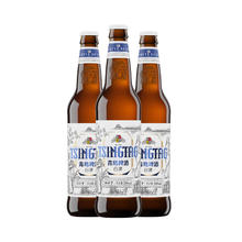 TSINGTAO 青岛啤酒 全麦白啤10度 500mL 12瓶（赠白啤杯）
