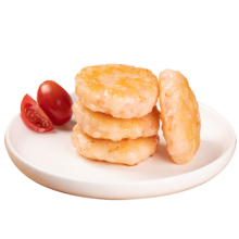 潮味码头虾饼虾排720g(240g*3袋)18个大颗粒虾肉