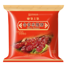 皇上皇 中华老字号广东手信广式香肠合家乐腊肠（5分瘦）400g熟食腊味