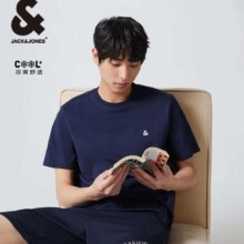 杰克·琼斯（JACK&JONES）COOL+科技凉感T恤 多色任选*2件