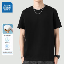 真维斯（Jeanswest）2024夏季新款短袖男士t恤 任选*4件