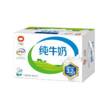 plus会员:伊利 纯牛奶250ml*16盒