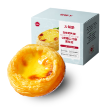 PLUS会员：大希地 0蔗糖口口酥蛋挞皮 1200g 60个*3件