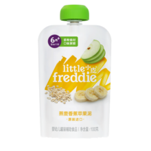 小皮（Little Freddie）缤纷营养水果苹果泥组合装婴幼儿果蔬泥欧洲原装进口富含维C 果泥5口味各2袋组合B 组合装 100g