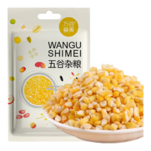 plus会员：万谷食美 糯玉米渣1斤