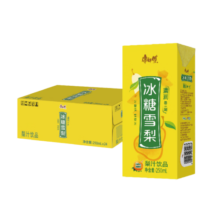 康师傅 冰糖雪梨 梨汁饮品 饮料整箱装 250ml*24盒