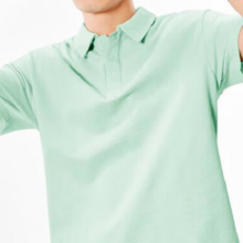 网易严选新疆长绒棉POLO衫短袖  L（175/96A）