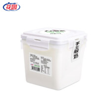 花园花园手工酸奶桶装1kg*2桶装低温酸奶