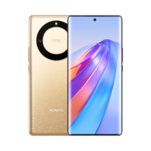 荣耀X40 120Hz OLED硬核曲屏 5100mAh 快充大电池 7.9mm轻薄设计 5G手机 6GB+128GB 琥珀星光
