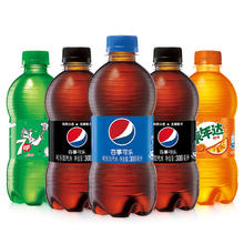 pepsi 百事 可乐七喜美年达300ml小瓶装整箱碳酸饮料