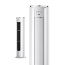 美的（Midea）【火爆金榜】美的空调柜机 酷省电 锐静二代 新能效变频冷暖除湿 客厅圆柱立式柜式空调 以旧换新 2匹 三级能效 【智行】高性价比