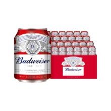88VIP：Budweiser/百威啤酒 255ml*24听