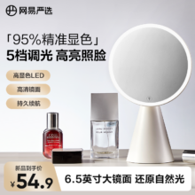 网易严选 台式LED化妆镜子补光镜 2色